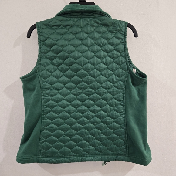 L.L. Bean Women's Green Quilted Vest Size Small. - Picture 6 of 10